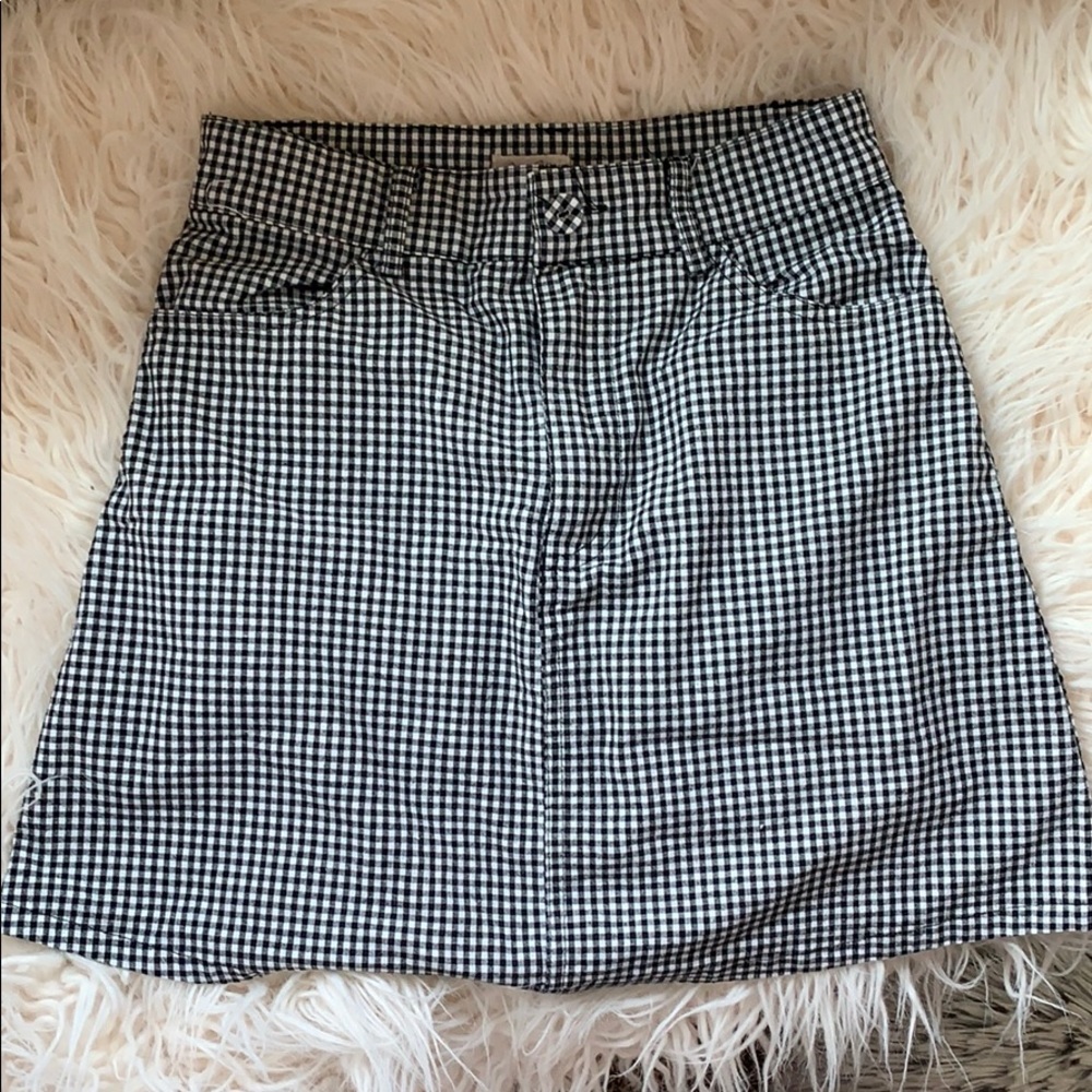 Brandy Melville Gingham Skirt